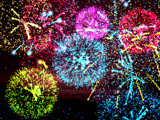 Flaredance Firework Screensaver screenshot